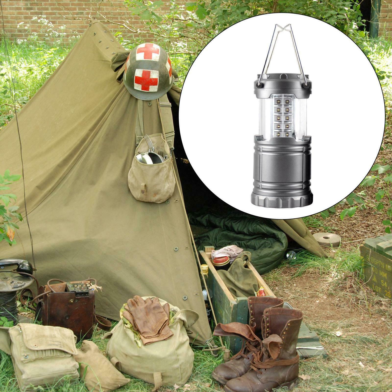 LED Camping Lantern Portable Hand Light Tent Hanging Lamp Hiking Nightlight