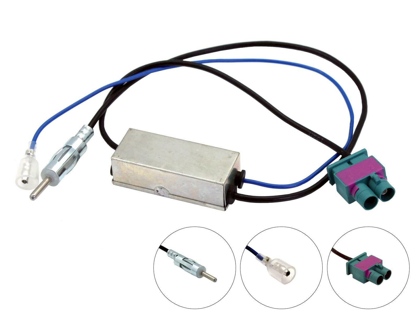 CT27AA145 CAR CD RADIO ANTENNA AERIAL ADAPTER LEAD FITS VOLKSWAGEN TRANSPORTER
