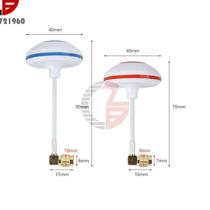 5.8GHz RP-SMA Set Tx/Rx Circular Polarized Mushroom Antenna  for RC Multicopter