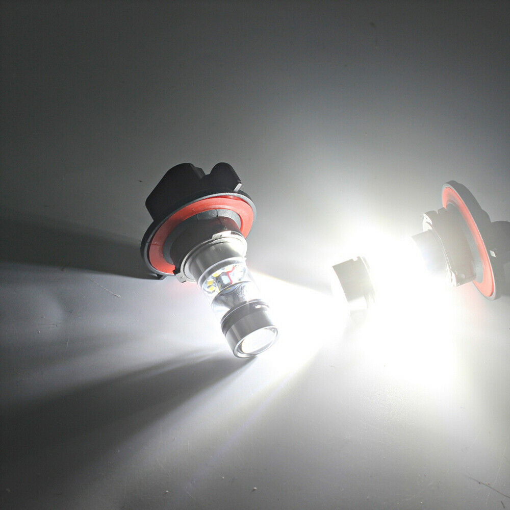 2x 100W LED Bulb Headlights For POLARIS Ranger RZR 570S 800S 900S 1000 XP Light