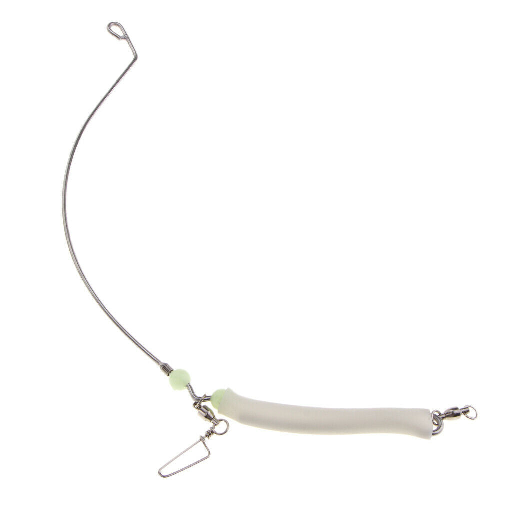 Bent Anti  Booms with Luminous Tube Sea Fishing Rig Booms 30cm