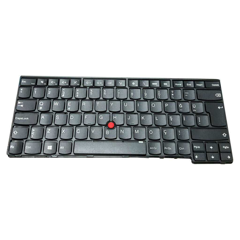 Black Plastic Turkey Layout Keyobard Assembly for Lenovo Thinkpad E431 PC