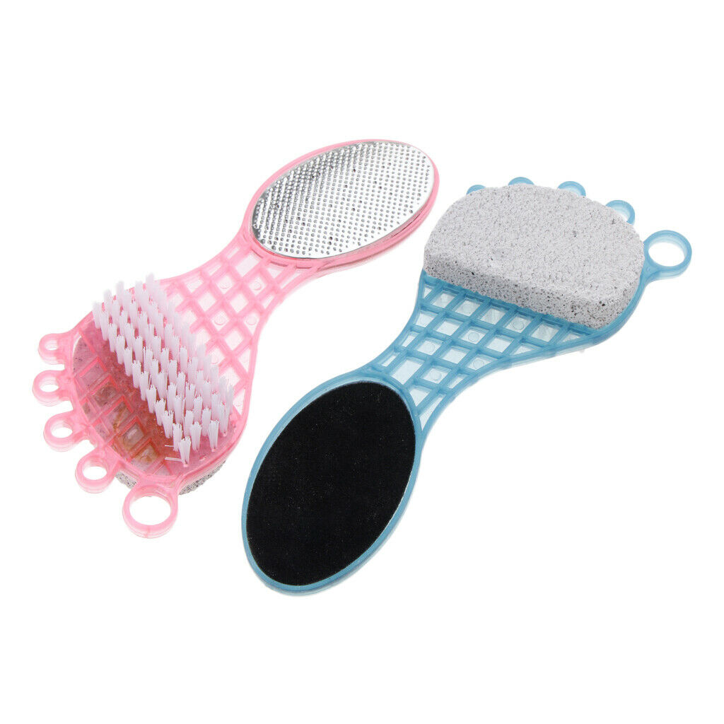 4 in 1 Foot Rasp /File and Callus Remover Tool /Salon Dead Skin Remover 2Pcs