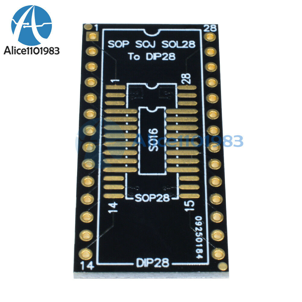 2PCS SOP16 SOP28 To DIP16 DIP28 SSOP28 TO DIP28 Adapter PCB Conveter Board