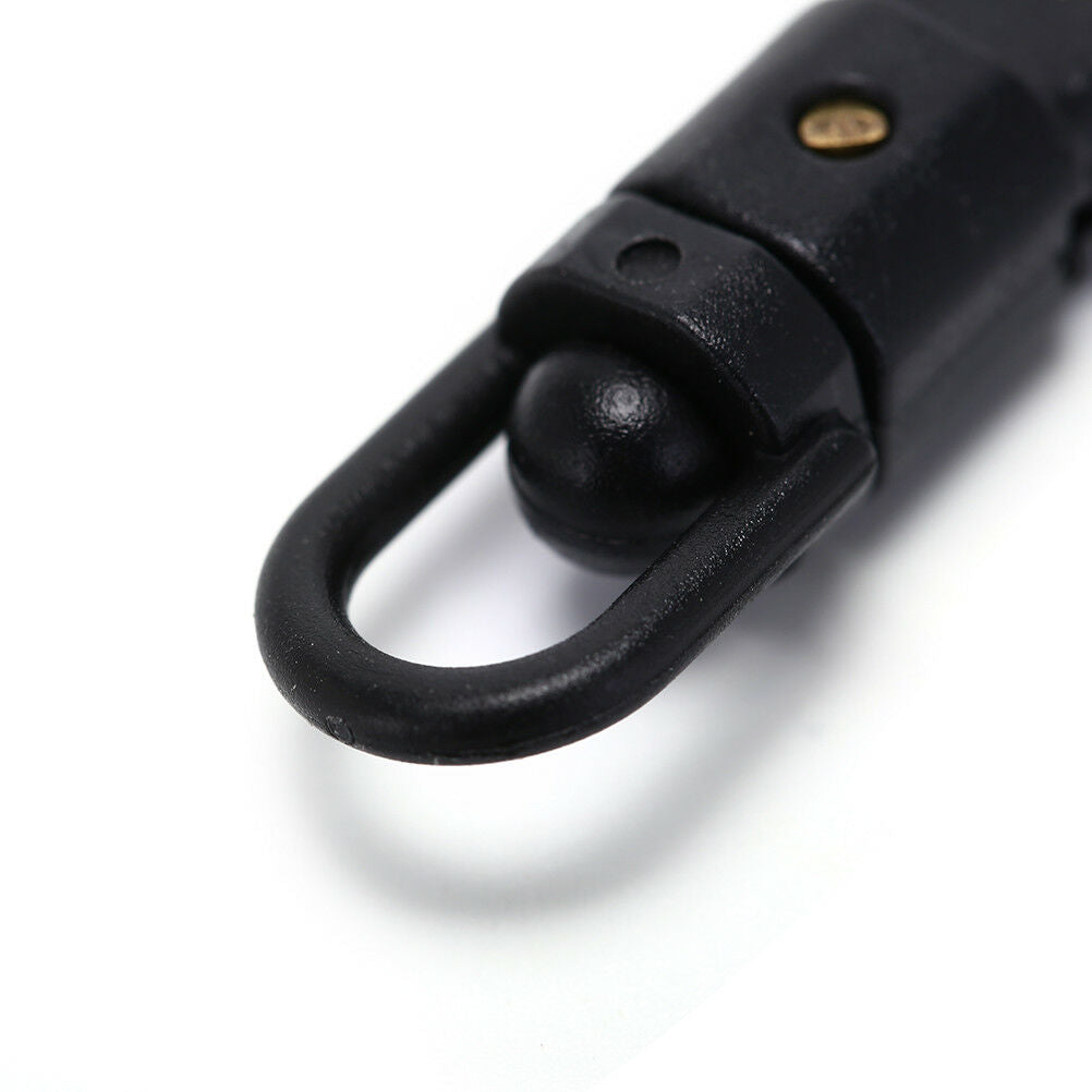 5Pcs Carabiner Rotatable Buckle Clip Quickdraw Key Chain Paracord Backpac.l8