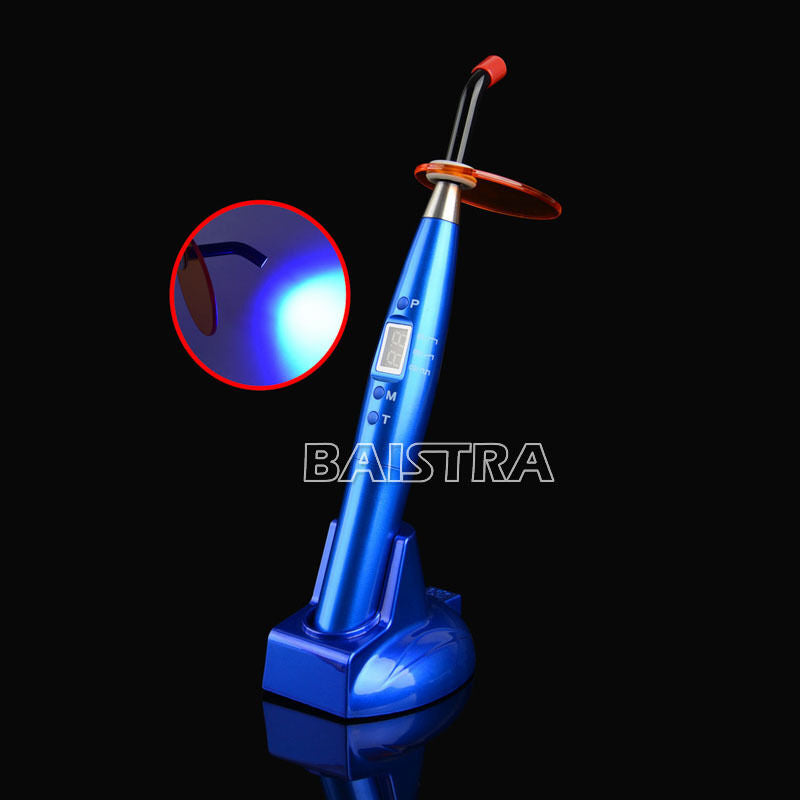 LED Dental Curing Light Lamp Teeth Whitening Plastic Handle Colorful 3 Modes
