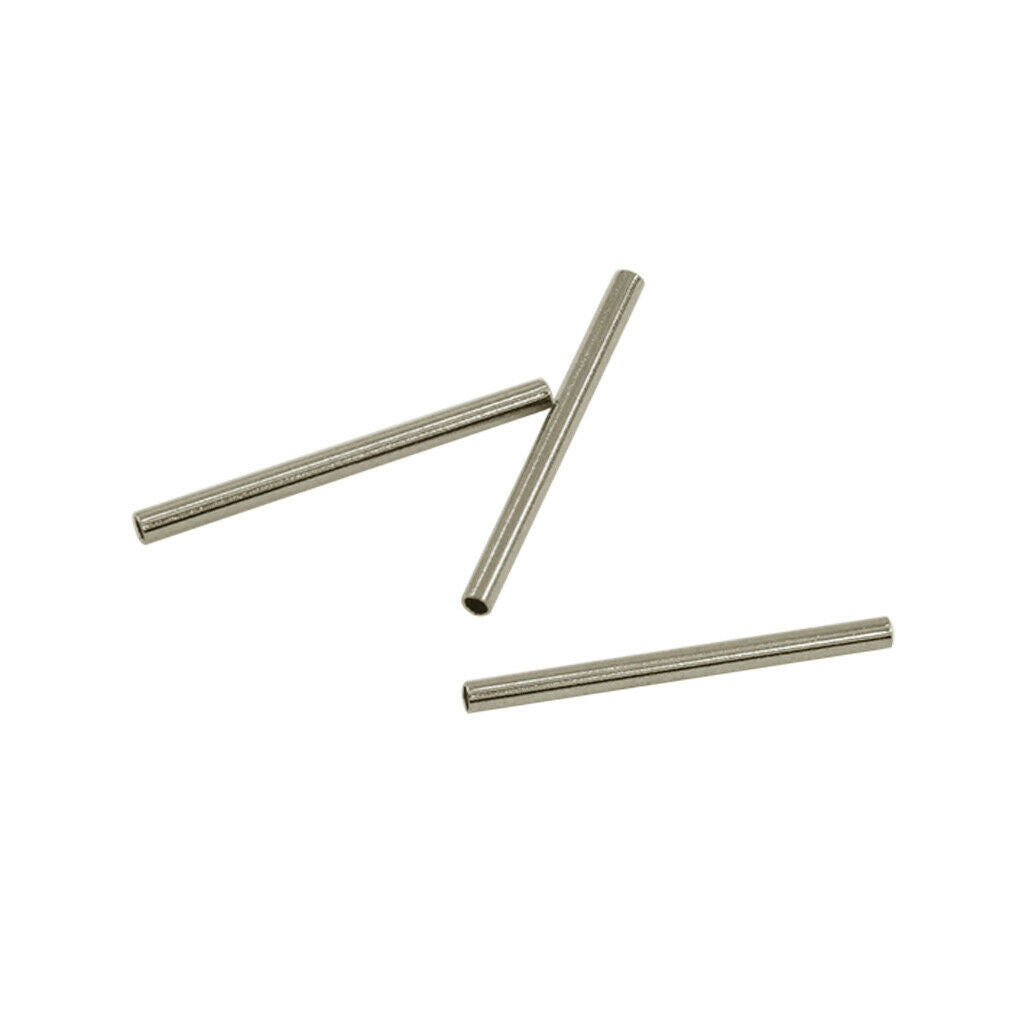 50Pcs Brass Smooth Straight Tube Spacer Beads For Jewelry Making Roses