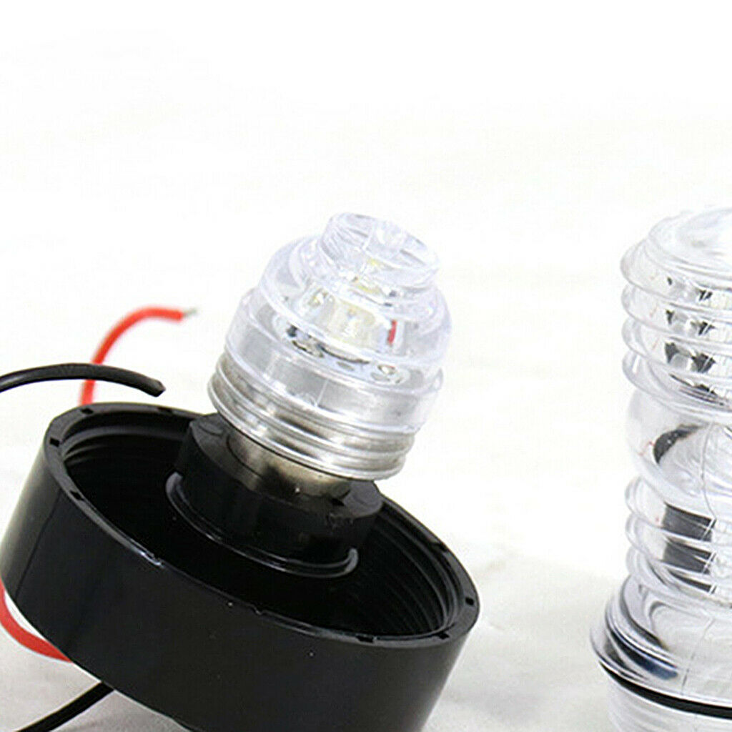 Marine Boat Yacht White Anchor Stern Light Navigation Light Sailing Signal Lamp