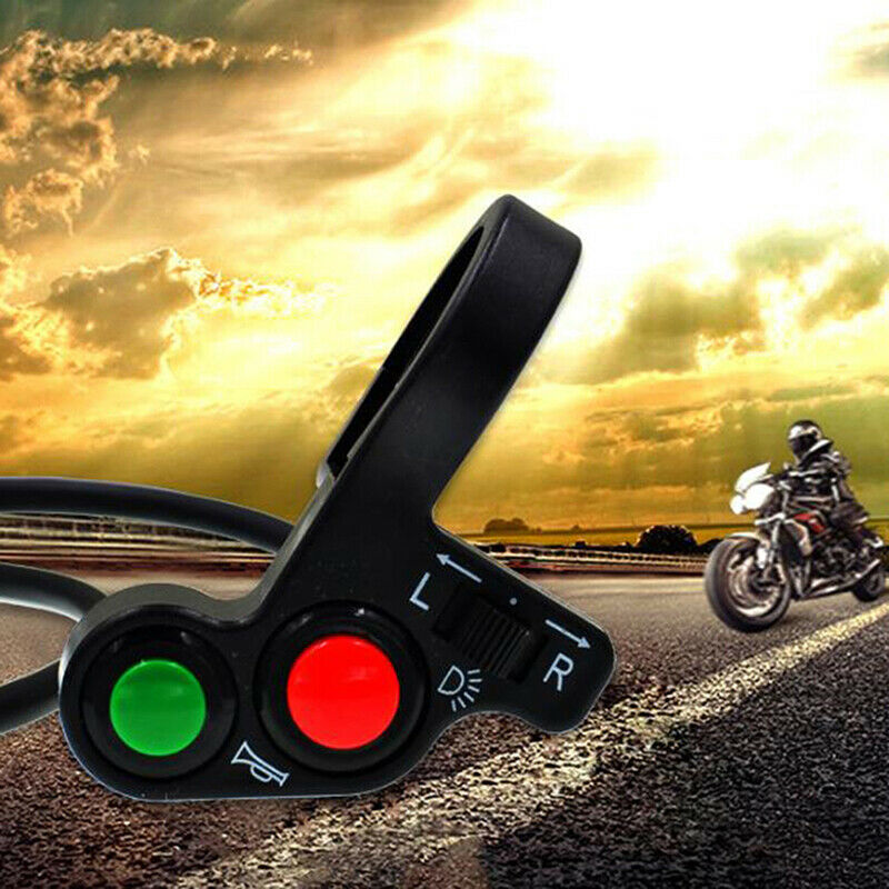 Motorcycle Handlebar Light Switch Bike Scooter Horn Turn Signals On/Off B.l8