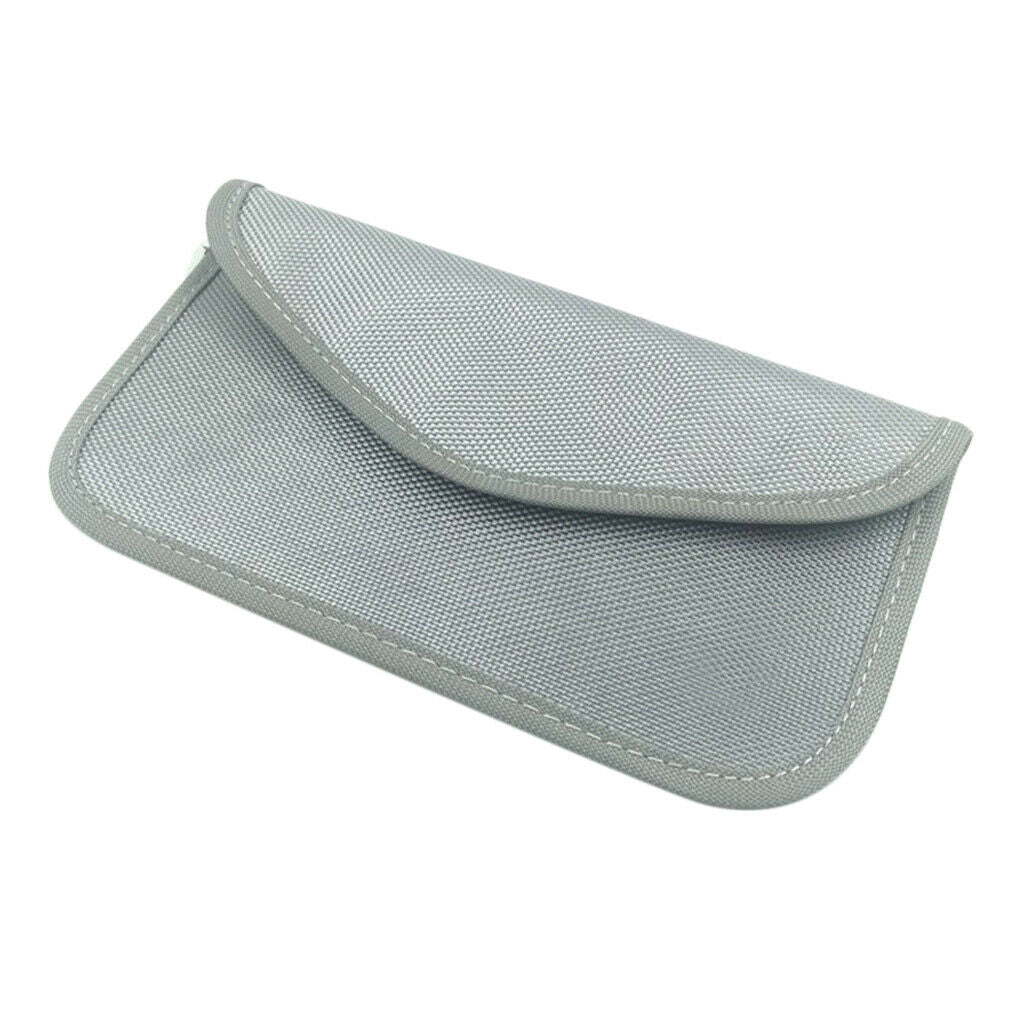 2Pcs Large GSM 3G 4G RF Signal Blocking Bag Anti-Spying Wallet Case for EMF