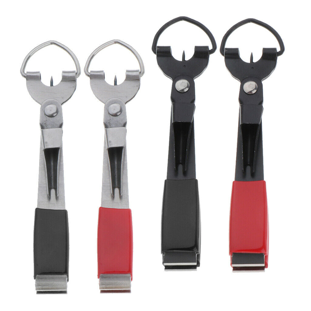 4x 4 In 1 Fishing Line Nipper Cutter Clipper Fishing Fishing Accessories