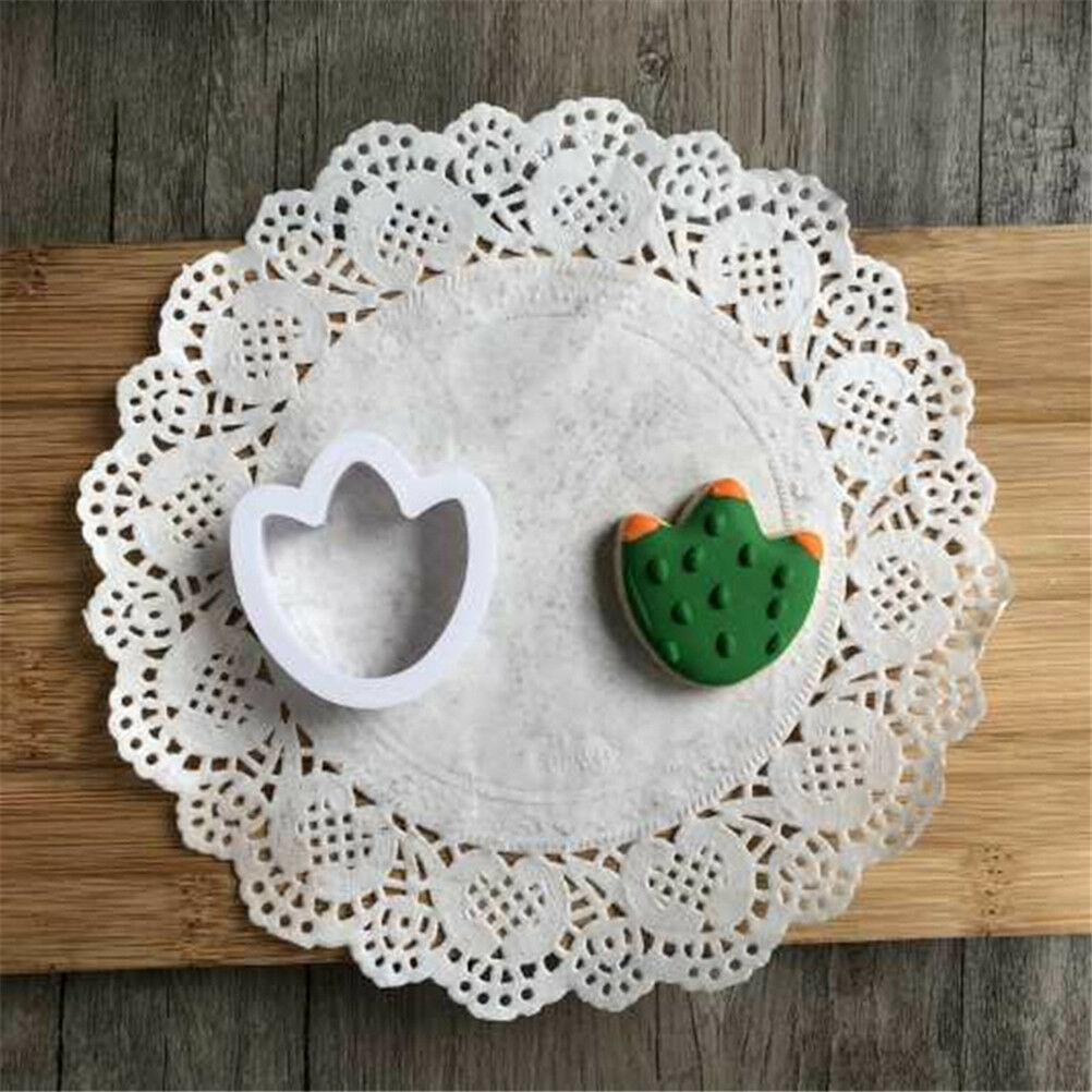 8pcs dinosaur volcano Cutter Sugarcraft Cake Decorating Cookies Pastry Mou.l8