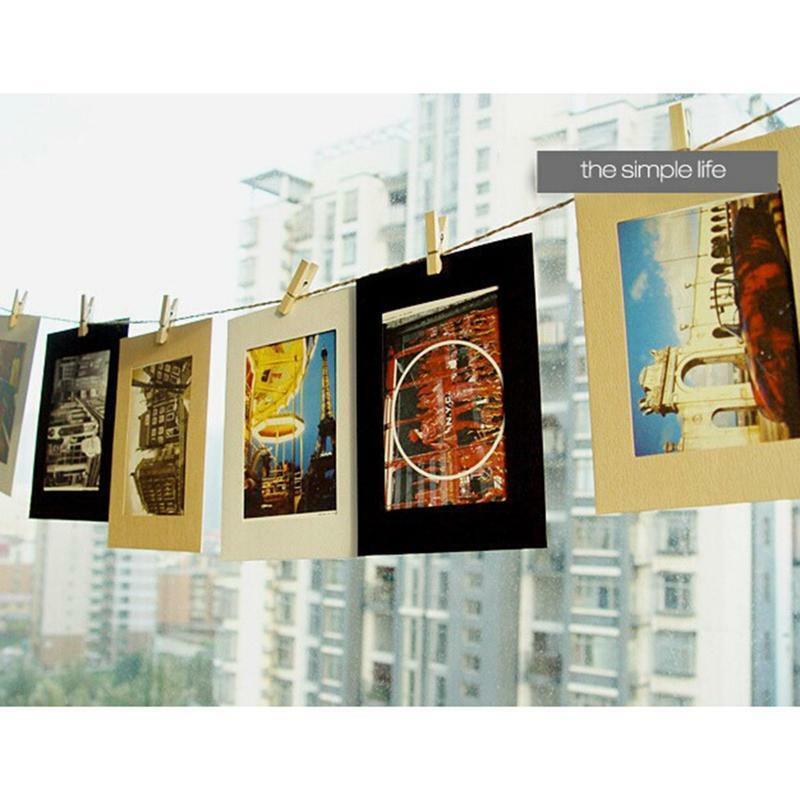 10pcs Paper Baby 1st Year Photo Frame Wall Hanging Picture Album Baby Shower