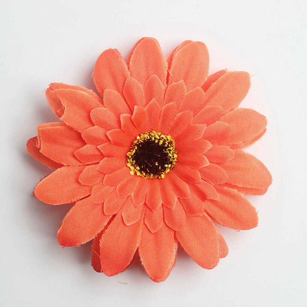 Pieces of 20 Romantic DIY Artificial Daisy Flower Heads Blossom Wedding Flower