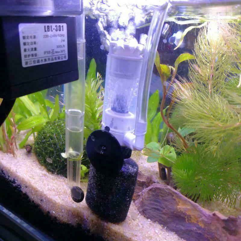 Aquarium Air Pump Mini Biochemical Sponge Filter Oxygen Pump Skimmer Fish Tank