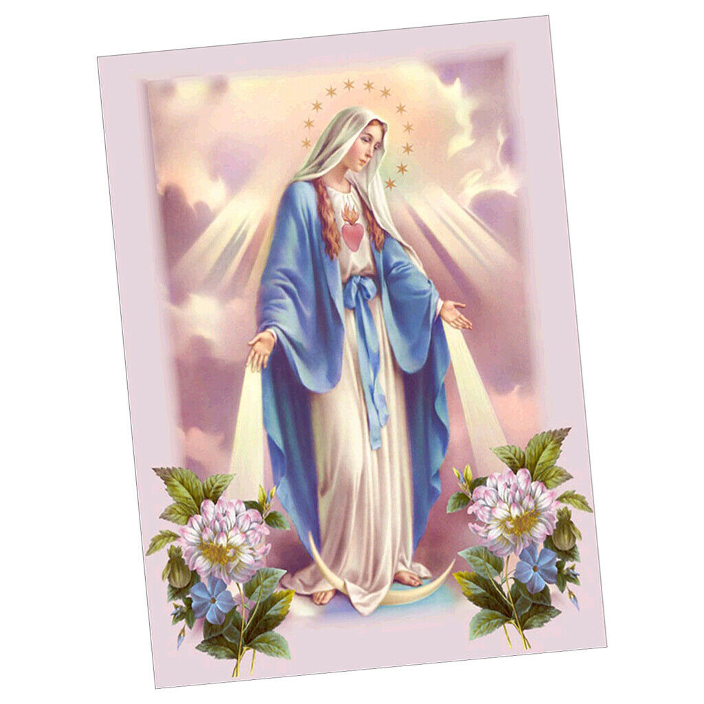 Religous Virgin Mary DIY 5D Diamond Embroidery Painting Kit Cross Stitch For