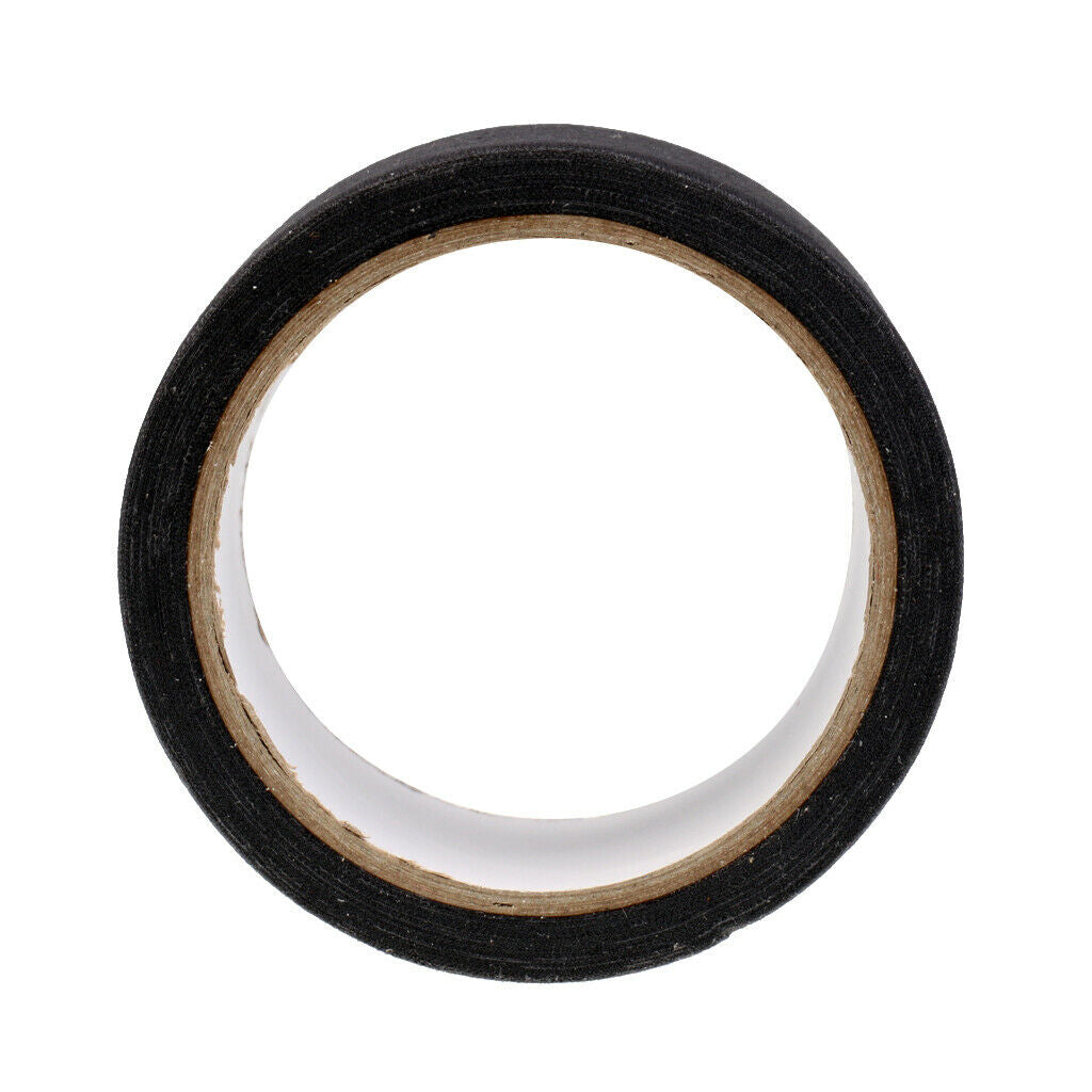 10m 4.9cm Camo Adhesive Tape Waterproof Cloth Tape Hunting Accessory Black