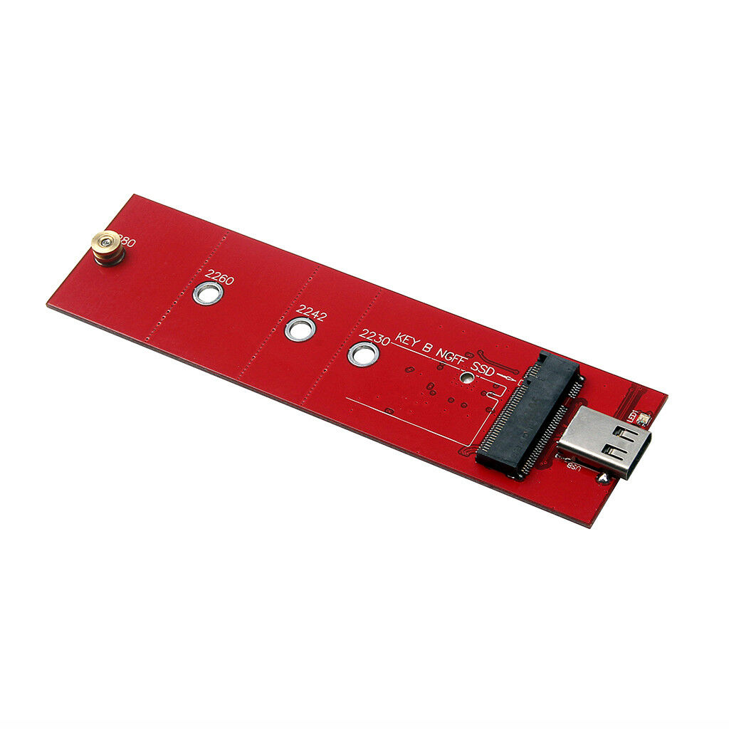 High Speed PCIE USB3.1 HDD Enclosure M.2 to USB Type-C 3.1 Hard Drive Case