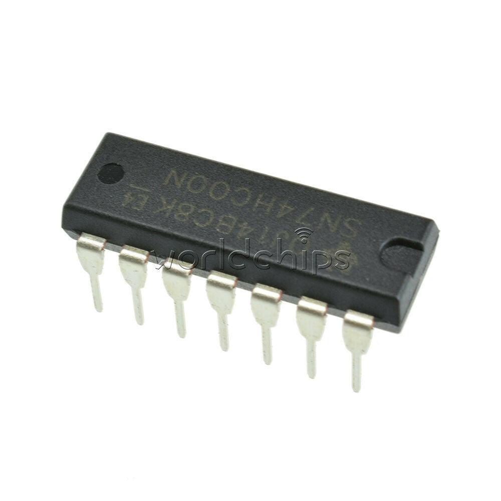 5PCS SN74HC00N 74HC00N IC QUAD 2-INPUT NAND GATE 14-DIP