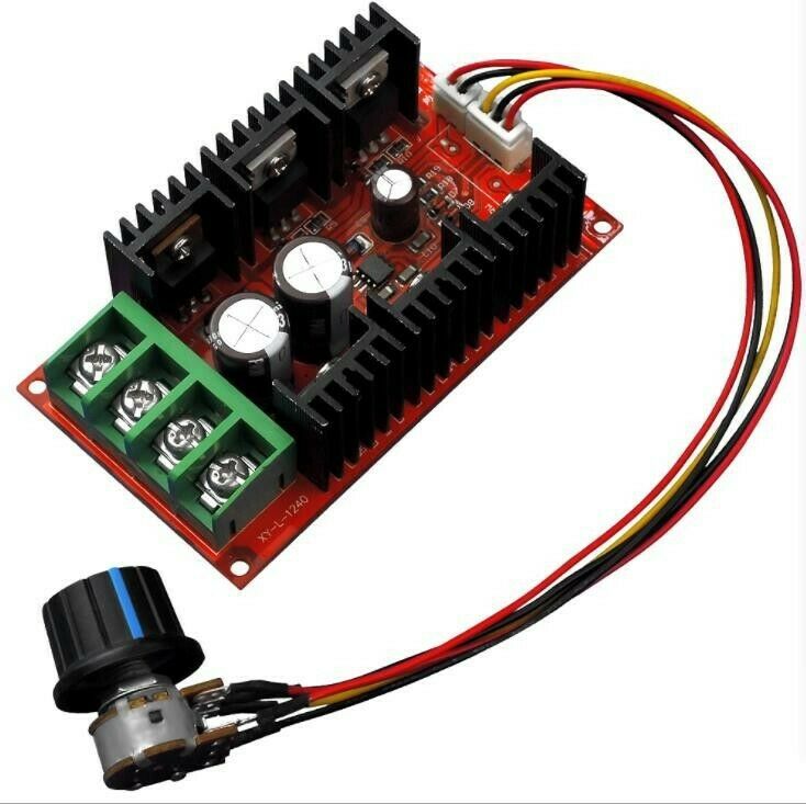 9-50V 40A 2000W Pwm Dc Motor Speed Controller with External Speed Control Switch