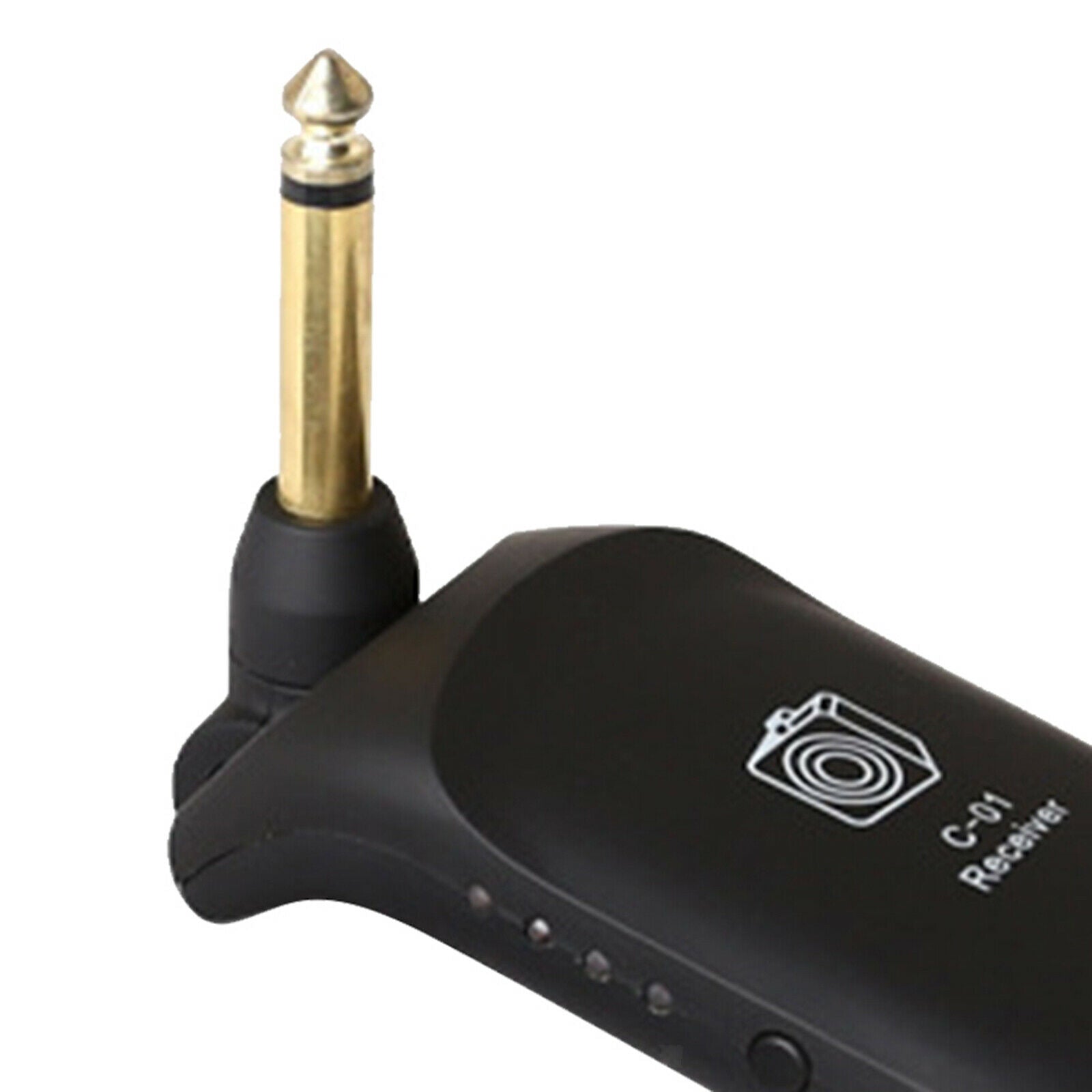 Guitar Wireless Guitar Transmitter Receiver Guitar Parts Black 43x17x110mm