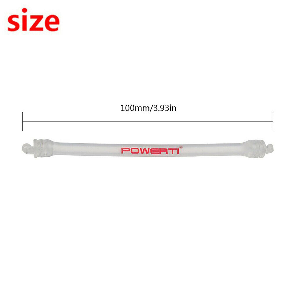 Set 4 Vibration Dampeners ShockproEasy Installation for Tennis Players White