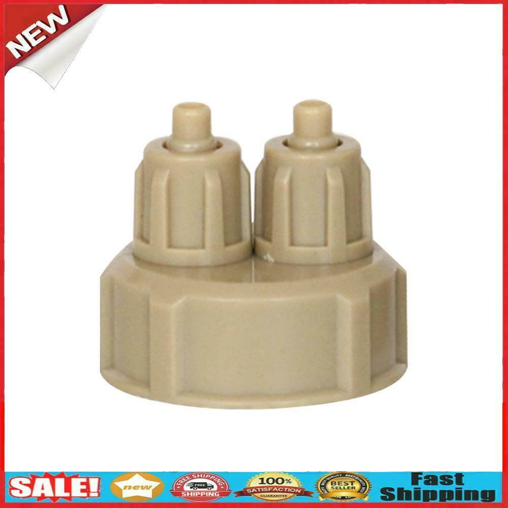 Aquarium CO2 Generator Bottle Cap Fish Tank DIY Air Diffuser Valve Guage @