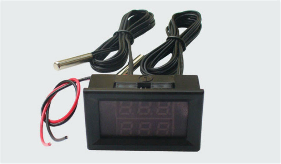 Digital Intercooler Turbo Charger Supercharger Temperature Gauge Sensor Air