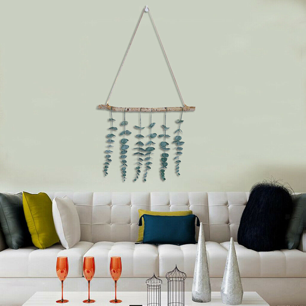 Eucalyptus Wall Decor Greenery Boho Backdrop Wedding Living Room Apartment
