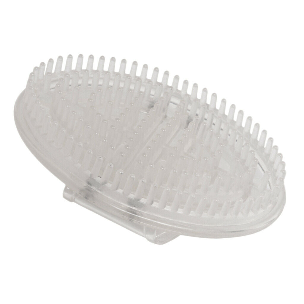 Hair Scalp Massager Shampoo Brush Meridian Brush Scalp Care Brush Clear