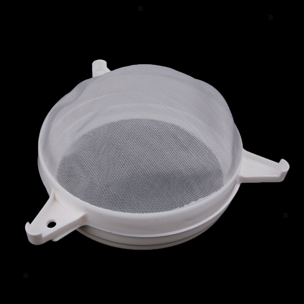 Double Layer Honey Strainer Filter Net Screen Apiary Sieve Beekeeping Tool