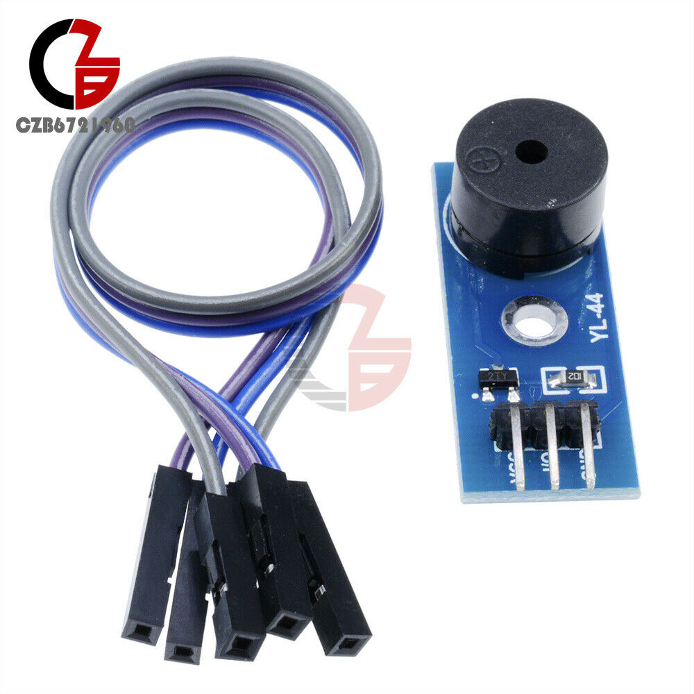 10PCS 3.3-5V Passive Buzzer Alarm Sensor Beep Module for arduino smart Car+Cable