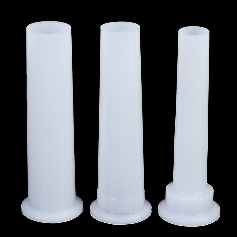 1Set Meat Grinder Sausage Stuffer Filling Tubes Funnels Nozzles for Sausage T KX