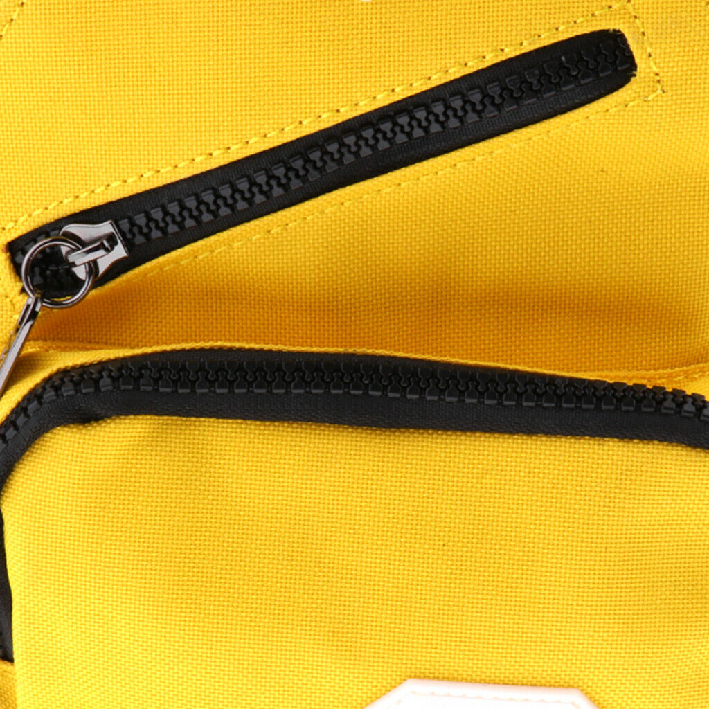 Crossbody Bag Backpack Outdoor Cycling Chest Shoulder Gym Bags Sack Yellow