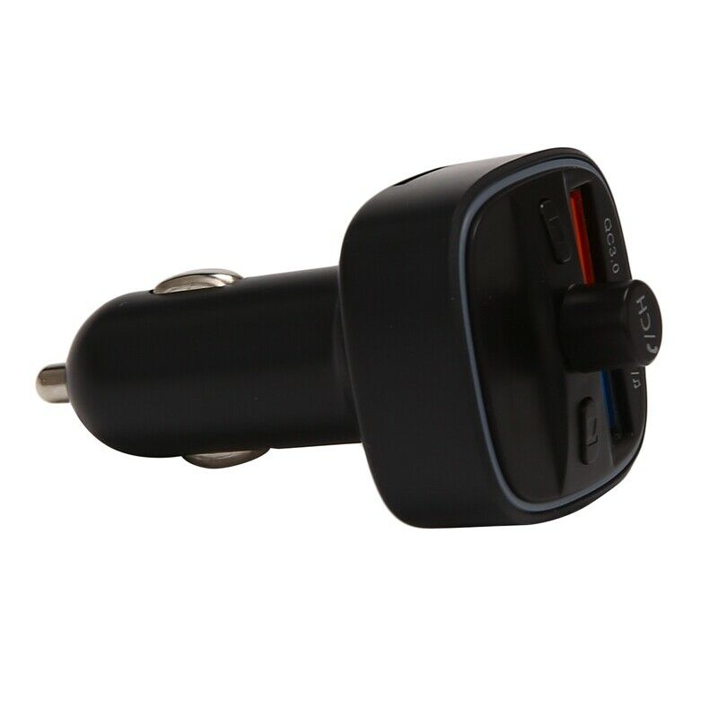 Bluetooth FM Transmitter Wireless Radio with QC3.0 Fast Charging Car Charger MU8