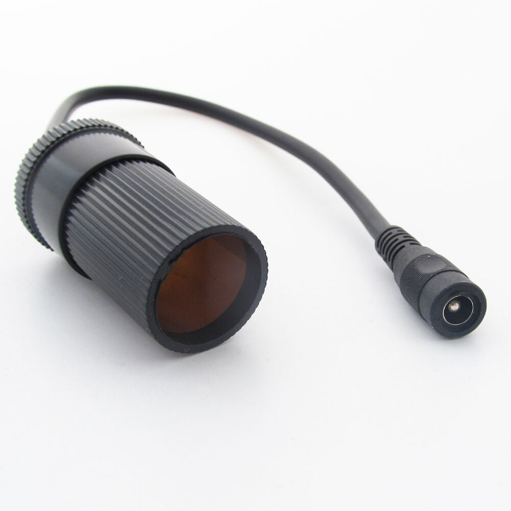 10x DC Female 5.5mm x 2.5mm to Cigarette Lighter Car battery Charger Cable 30cm