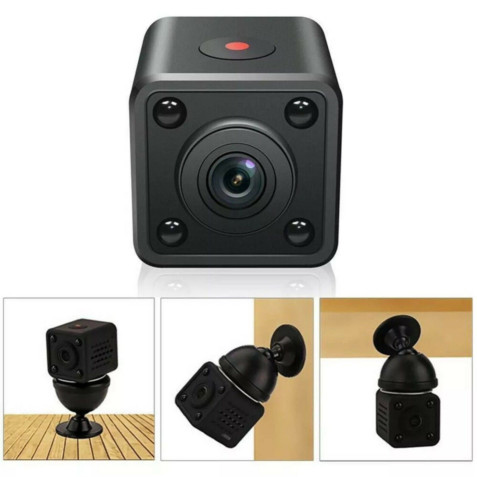 HDQ9 Indoor WiFi Camera Home Full HD Mini Cube IP Wireless Remote Control