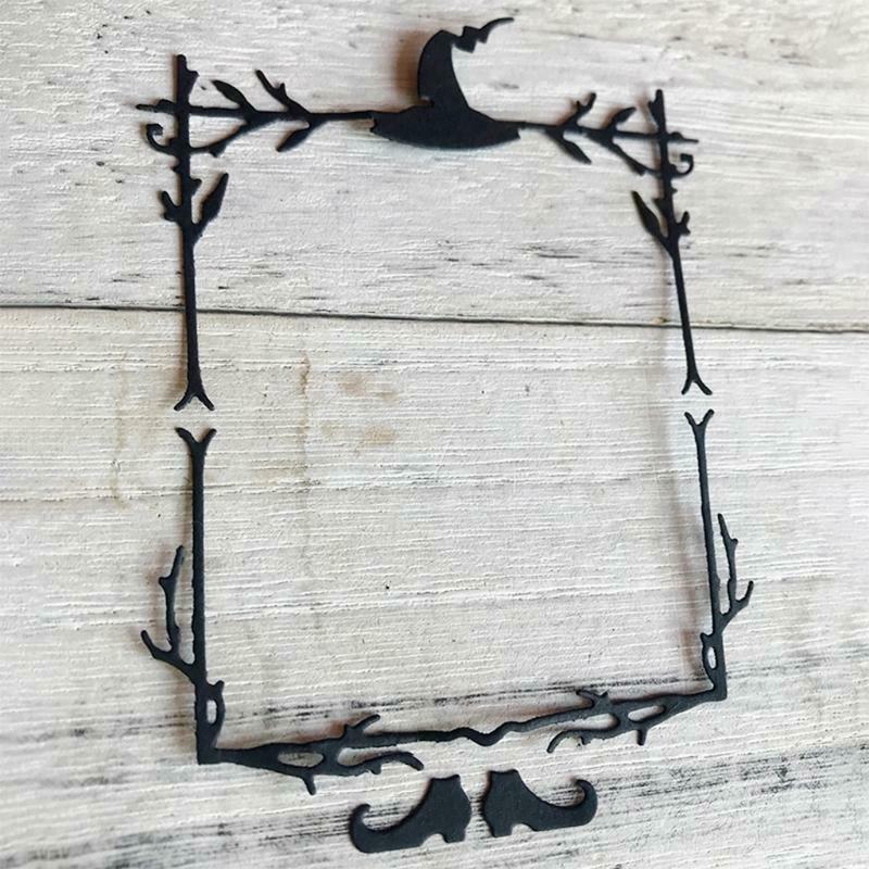 Halloween Wizard Hat Metal Cutting Dies Stencil DIY Scrapbooking Album Template