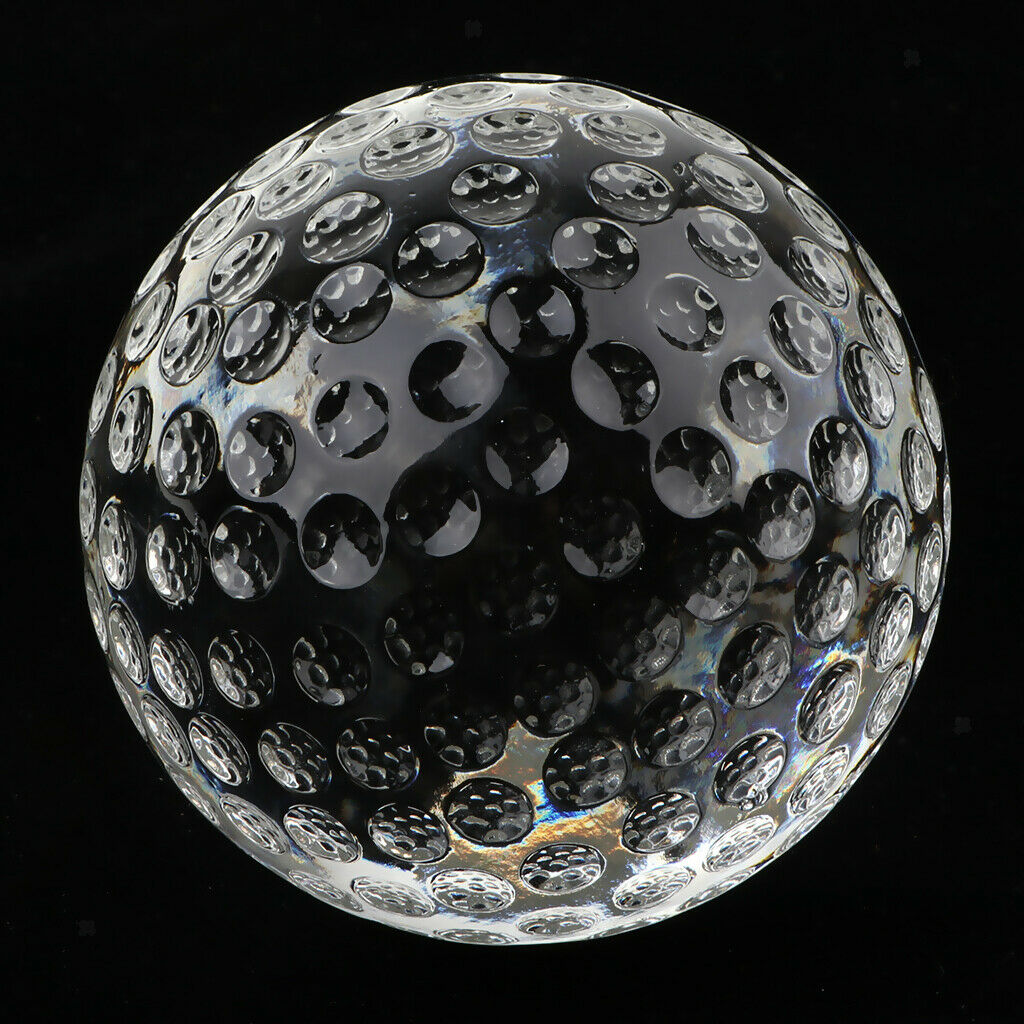 60mm Clear Crystal Golf Ball (No Stand) for Kids Bedroom Decor