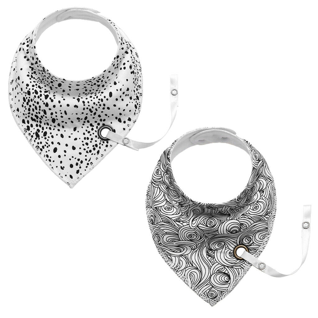Baby Triangle Bandana Bib Special Needs Toys Learn - Style 4, as described