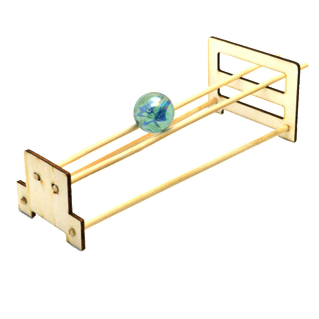 DIY Science Magic Slope of Roll Up Ball Physics Barycenter Experiments Toys