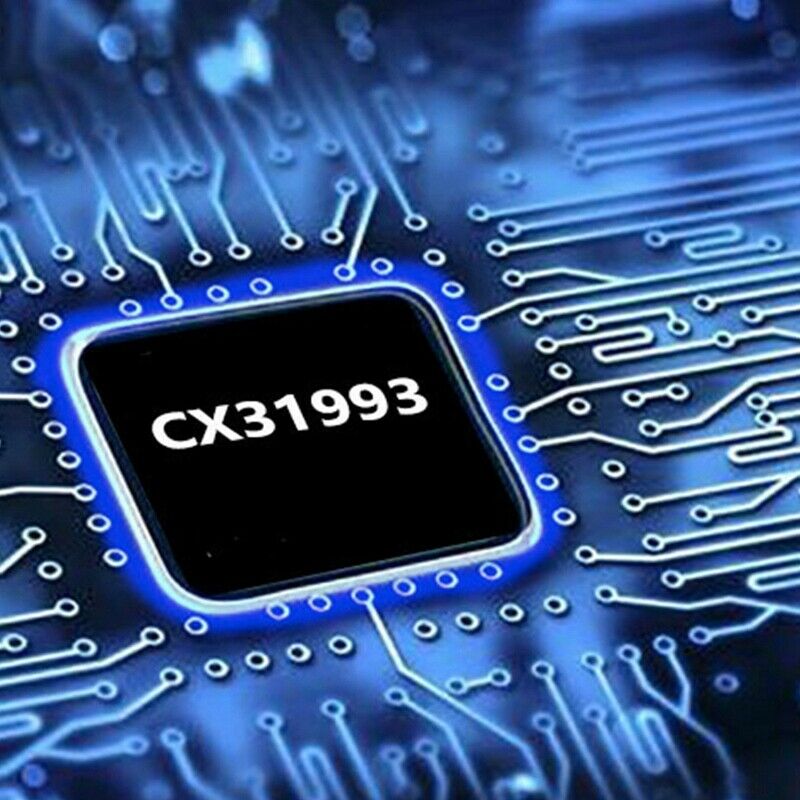 CX31993 USB Type C DAC Headphone Amp Blue with 3.5mm Output SNR128DB PCM 32B/3B5
