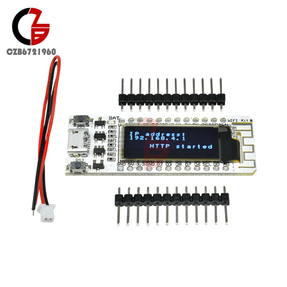 0.91 Inch Blue OLED ESP8266 CP2014 NodeMCU Wifi Development Module For Arduino