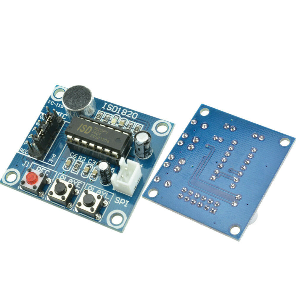ISD1820 Sound Voice Recording Playback Module With Mic Sound Audio microphone