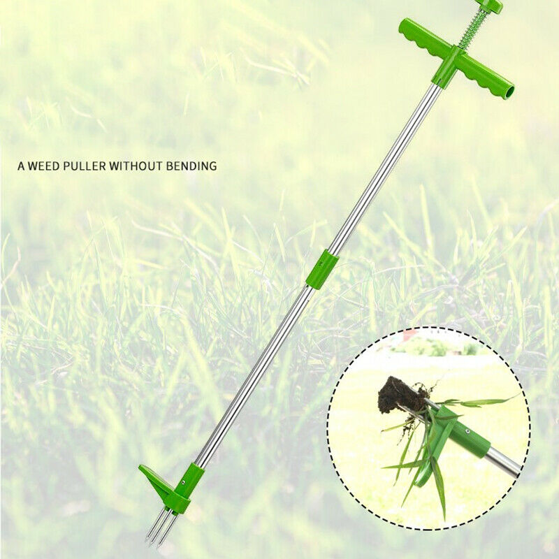 Long Handle Weed Remover Portable Garden Lawn Weeder Outdoor Yard Grass ToolBDA