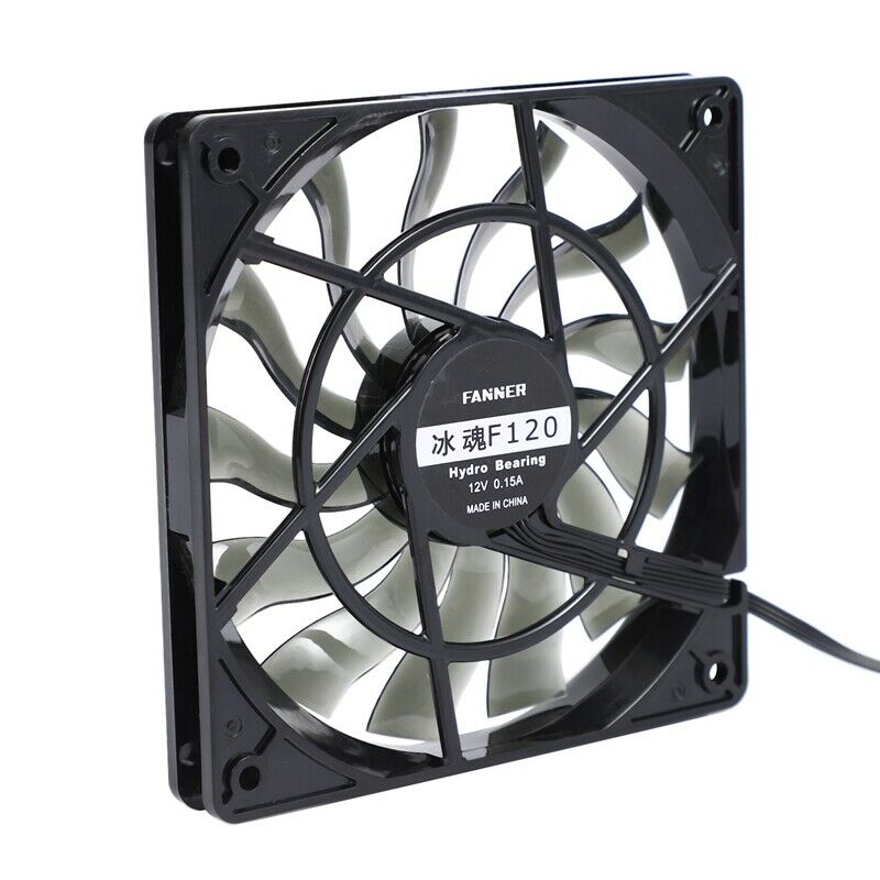 Thin 12mm Thickness 120X120X12mm 12V Desktop Computer Host Quiet Fan with S G6B8