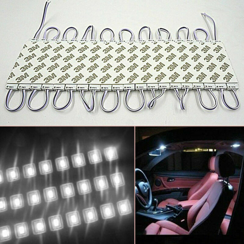 Universal 20Pcs 3 LED Car Pickup Bed Cargo Area LED Light Interior Reading Light