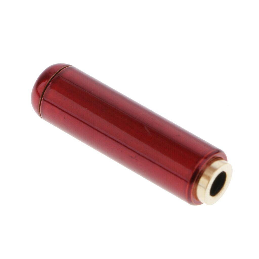 2Pcs 3.5mm 1/8'' TRRS Female Plug A/V Stereo Cable Connector Adapter Red