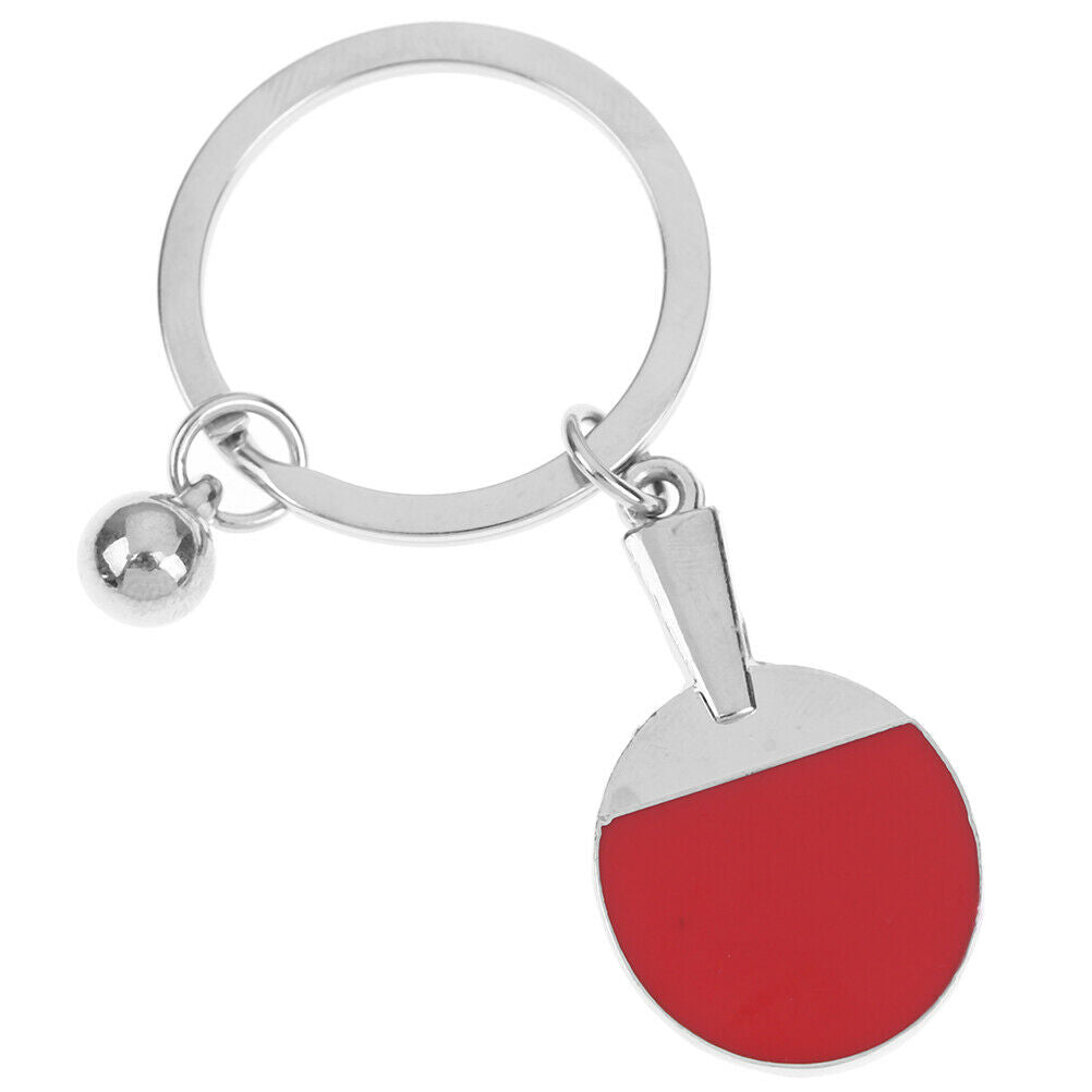 Table Tennis Badminton Useful Tennis Key Chain Racket Keyring Gifts Access.l8