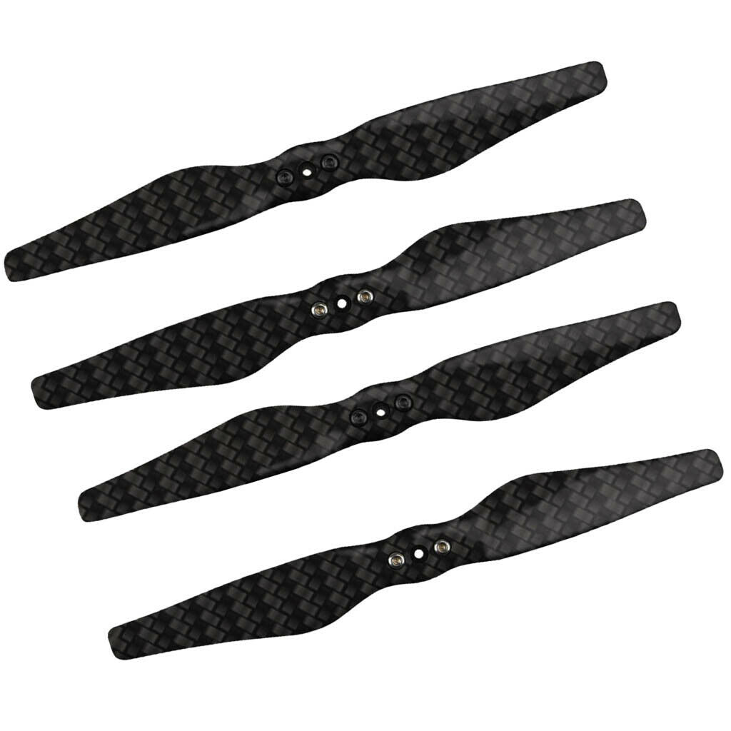 2 Pairs of RC Carbon Fiber Release Folding Propellers for DJI Four Axle Good